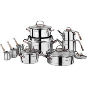 Korkmaz A1703 Rosanna 15 Parça 28 cm Hiper Set