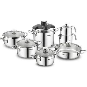 Korkmaz A1709 Alia 14 Parça Çelik Hiper Set