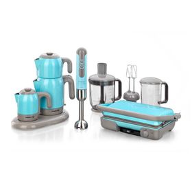 Korkmaz A1745 Elegant Mavi Elektro Set