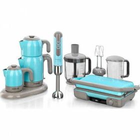 Korkmaz A1745 Elegant Mavi Elektro Set
