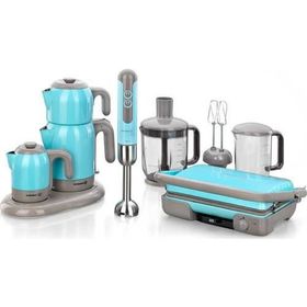 Korkmaz A1745 Elegant Mavi Elektro Set