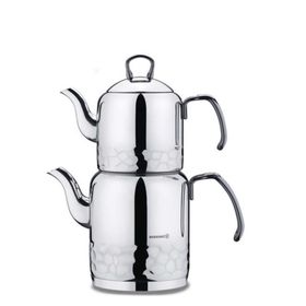 Korkmaz A227-01 Erna Inox Çaydanlık Takımı