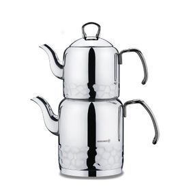 Korkmaz A227-01 Erna Inox Çaydanlık Takımı