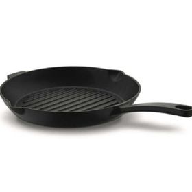 Korkmaz A2847 Casta Yuvarlak Grill Döküm 28x28 cm Siyah Tava