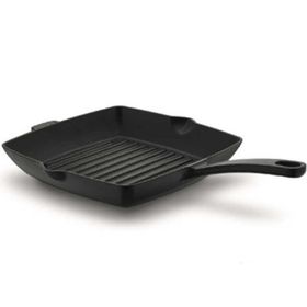 Korkmaz A2848 Casta Kare Grill Döküm 30x30 cm Siyah Tava