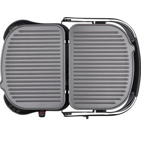Korkmaz A324-10 Castron Siyah Krom Tost Makinesi