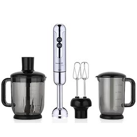 Korkmaz A447-16 Mia Mega Deluxe İnox Krom Blender Set