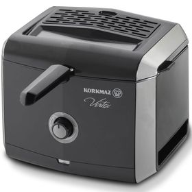 Korkmaz A486 Vertex 0.8 lt Siyah Fritöz