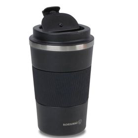 Korkmaz A5540 Eterna 380 ml Siyah Kahve Bardağı