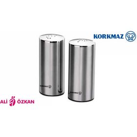 Korkmaz A602 Duo Tuzluk ve Biberlik Seti
