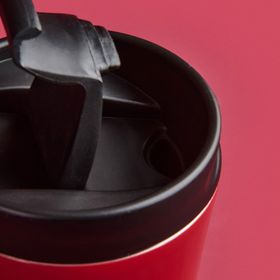 Korkmaz A638-01 Freedom Colours Kırmızı Siyah 550 ml Termos