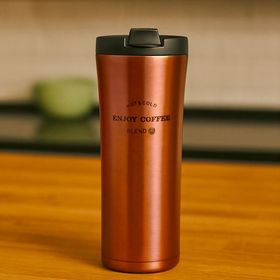 Korkmaz A638-02 Freedom Colours Rose Gold Siyah 550 ml Termos