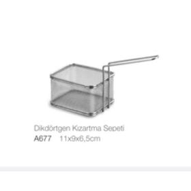Korkmaz A677 Dikdörtgen Kızartma Süzgeçi