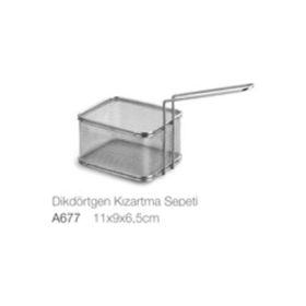 Korkmaz A677 Dikdörtgen Kızartma Süzgeçi