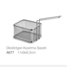 Korkmaz A677 Dikdörtgen Kızartma Süzgeçi