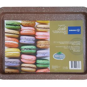 Korkmaz A679 Torta Dikdörtgen Pişirme Tepsisi