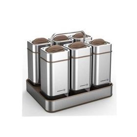 Korkmaz A696-02 Stora Satin 6'lı Baharat Seti