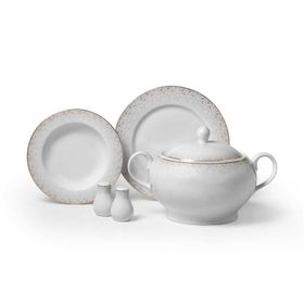 Korkmaz A8040 Bianca Collection 86 Parça Yuvarlak Yemek Takımı