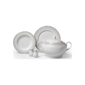 Korkmaz A8040 Bianca Collection 86 Parça Yuvarlak Yemek Takımı