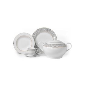 Korkmaz A8041Bianca Collection 86 Parça Yuvarlak Yemek Takımı