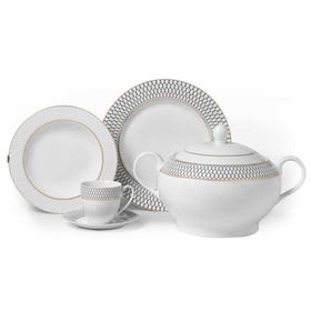 Korkmaz A8041Bianca Collection 86 Parça Yuvarlak Yemek Takımı