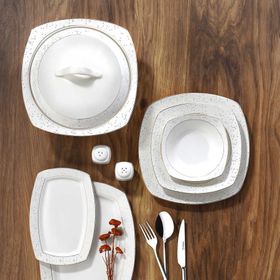 Korkmaz A8122 Monocoll 60 Parça Yemek Takımı