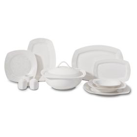 Korkmaz A8123 Mona Collection 60 Parça Yemek Takımı Kare