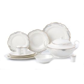 Korkmaz A8244 Eliza Collection 60 Parça Yuvarlak Yemek Takımı