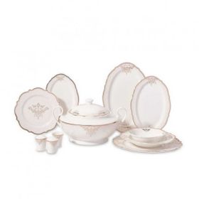 Korkmaz A8244 Eliza Collection 60 Parça Yuvarlak Yemek Takımı