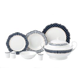 Korkmaz A8245 Eliza Collection 60 Parça Yuvarlak Yemek Takımı