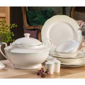 Korkmaz A8261 60 Parça Flora Collection Yuvarlak Yemek Takımı