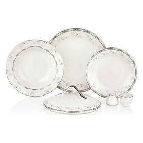 Korkmaz A8273 Wavy Collection 58 Parça Yuvarlak Yemek Takımı