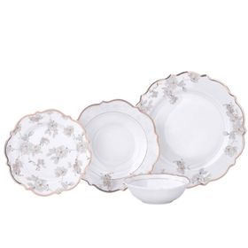 Korkmaz A8278 Eliza Collection 60 Parça Yemek Takımı