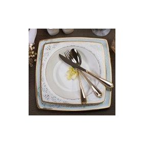 Korkmaz A8426 Bone Selection Kare 60 Parça Yemek Takımı