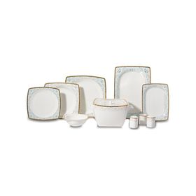 Korkmaz A8426 Bone Selection Kare 60 Parça Yemek Takımı