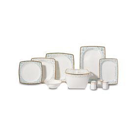 Korkmaz A8426 Bone Selection Kare 60 Parça Yemek Takımı