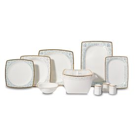Korkmaz A8426 Bone Selection Kare 60 Parça Yemek Takımı