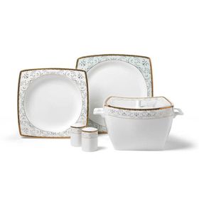 Korkmaz A8426 Bone Selection Kare 60 Parça Yemek Takımı