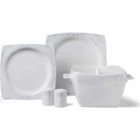 Korkmaz A8436 Bone Selection 60 Parça Kare Yemek Takımı