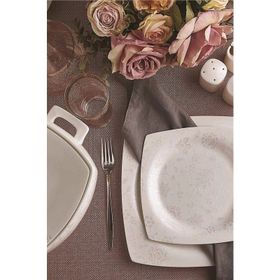 Korkmaz A8436 Bone Selection 60 Parça Kare Yemek Takımı