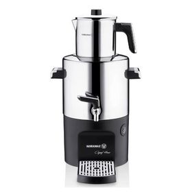 Korkmaz A844-01 Çayşef Home Inox Parlak Semaver Çay Makinesi