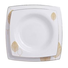 Korkmaz A8456 Bone Selection Kare 60 Parça Yemek Takımı