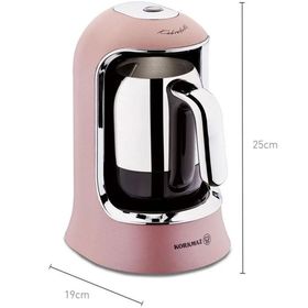 Korkmaz A860-06 Krom Rose Gold Kahve Makinesi