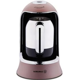 Korkmaz A860-06 Krom Rose Gold Kahve Makinesi