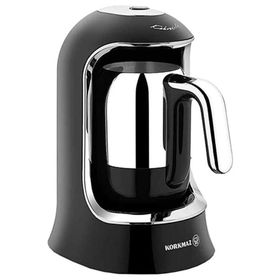 Korkmaz A860-07 Krom-Siyah Kahve Makinesi
