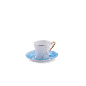 Korkmaz A8644-3 Orient 4 Parça 2 Kişilik Kahve Fincan Takımı