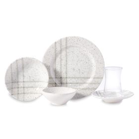Korkmaz A8799 Natura Collection 26 Parça Kahvaltı Takımı