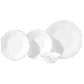Korkmaz A9802 Rosa Collection Platin 30 Parça Yemek Takımı
