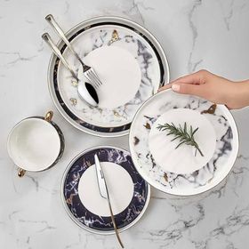 Korkmaz Aşiyan Collection Yuvarlak 91 Parça Yemek Takımı