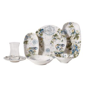 Korkmaz Doğa Collection 26 Parça Kahvaltı Takımı
